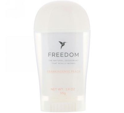 Freedom, Deodorant, ладан с персиком, 1,9 унции (55 г)