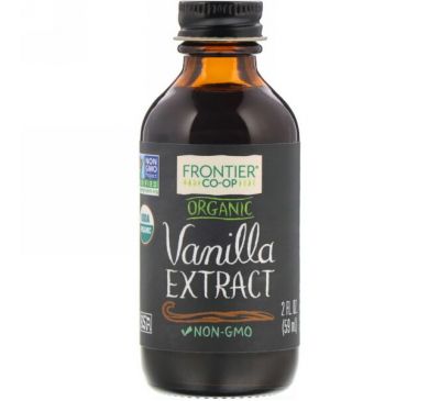 Frontier Natural Products, Натуральный экстракт ванили, 2 жидких унции (59 мл)