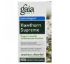 Gaia Herbs, Боярышник Supreme, 60 вегетарианских жидких фито-капсул