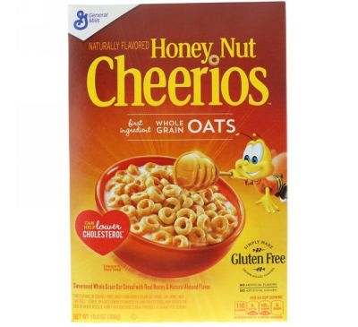 General Mills, Honey Nut Cheerios, 10,8 унций (306 г)