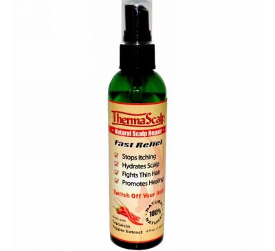 Greensations, ThermaScalp, Натуральное увлажняющее средство для кожи головы , 4 жидк. унц. (120 мл)