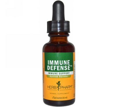 Herb Pharm, Immune Defense (защита иммунитета), 1 жидкая унция (30 мл)