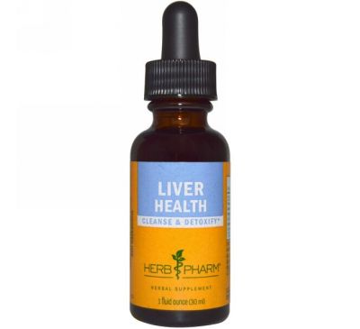 Herb Pharm, Liver Health (здоровье печени), 1 жидкая унция (30 мл)