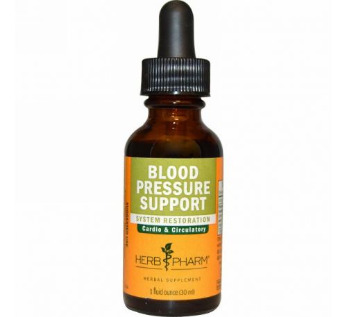 Herb Pharm, Поддержка кровяного давления, 1 жидкая унция (30 мл)