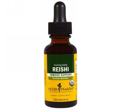 Herb Pharm, Рейши (трутовик лакированный), 1 жидкая унция (30 мл)