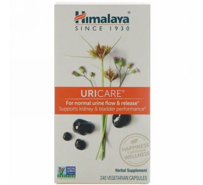 Himalaya, UriCare, 240 вегетарианских капсул