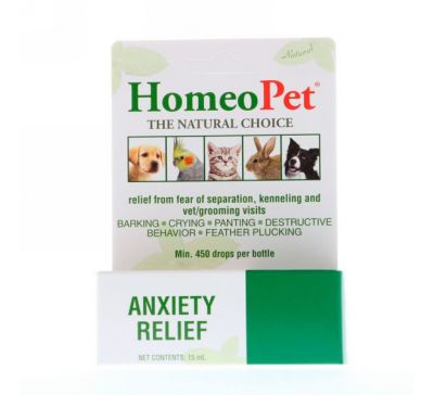 HomeoPet, Anxiety Relief,  15 ml