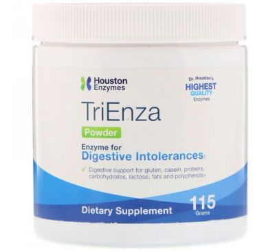 Houston Enzymes, Порошок TriEnza, 115 г