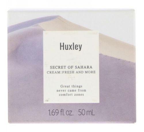 Huxley, Тайна Сахары, крем: свежий и даже больше, 1,69 ж. унц. (50 мл)
