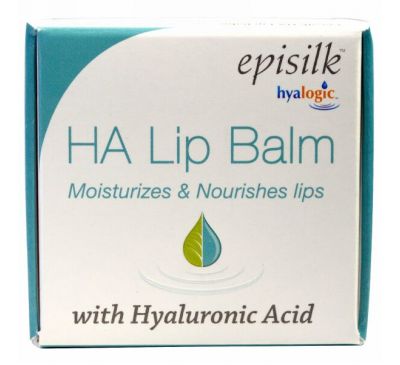 Hyalogic LLC, Episilk, бальзам для губ HA Lip Balm с гиалуроновой кислотой, 14 г (0,5 жидких унций)