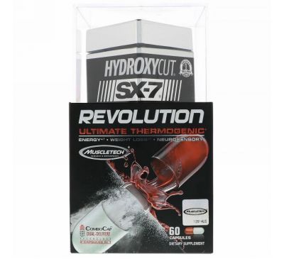 Hydroxycut, SX-7 Revolution Ultimate Thermogenic, 60 капсул