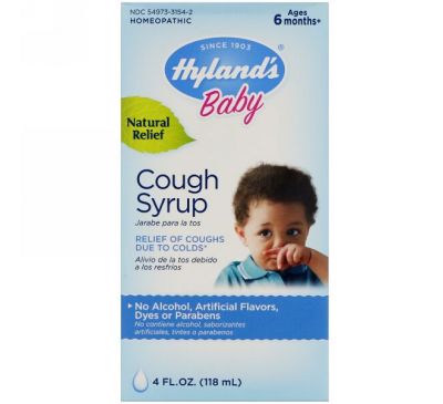 Hyland's, Детский сироп от кашля, 4 жидких унций (118 мл)