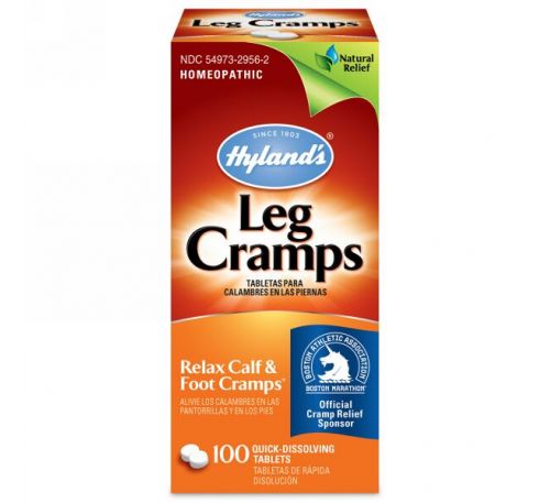 Hyland's, Leg Cramps, 100 быстрорастворимых таблеток