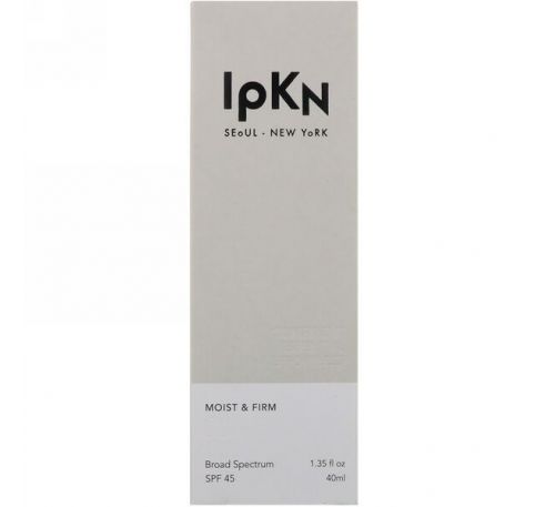 IPKN, Moist & Firm BB SPF 45, Light/Medium, 1.35 fl oz (40 ml)