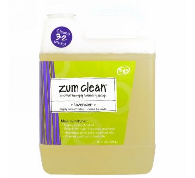 Indigo Wild, Zum Clean, ароматерапевтическое хозяйственное мыло, лаванда, 32 жидкие унции (0,94 л)