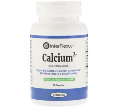InterPlexus Inc., Calcium2, 90 капсул