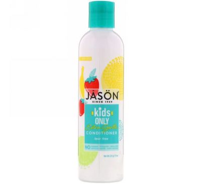Jason Natural, Kids Only!, Мягкий, натуральный кондиционер для детей, 8 унций (227 г)