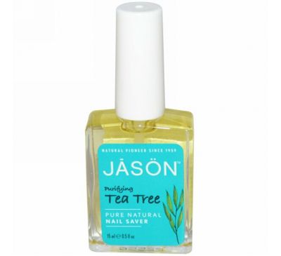 Jason Natural, Масло чайного дерева для ногтей и кутикулы, 0,5 жидких унций (15 мл)