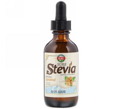 KAL, Sure Stevia, Natural Caramel, 1.8 oz (53.2 ml)