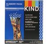KIND Bars, Kind Plus, Blueberry Pecan, 12 Bars, 1.4 oz (40 g) Each