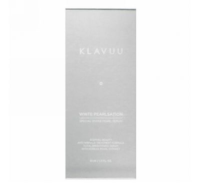 KLAVUU, White Pearlsation, Special Divine Pearl Serum, 1.11 fl oz (33 ml)