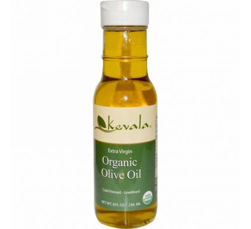 Kevala, Органическое оливковое масло Extra Virgin, 236 мл (8 жидких унций)