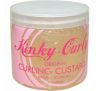 Kinky-Curly, Original Curling Custard, натуральный гель для укладки волос, 16 унций (472 мл)