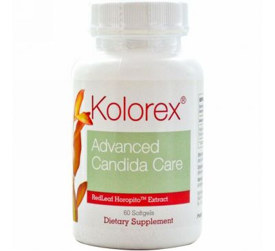 Kolorex, Kolorex, улучшенная забота о микрофлоре кишечника, 60 капсул