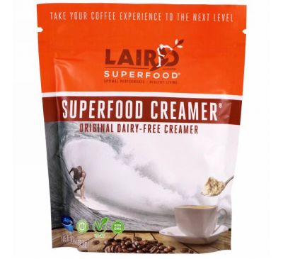 Laird Superfood, Superfood Creamer, Оригинальный вкус, 8 унц. (227 г)
