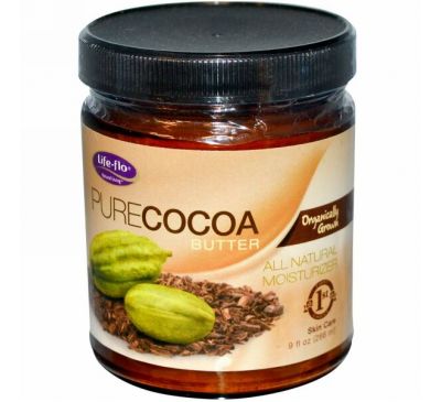 Life-flo, Чистое масло какао, 266 мл