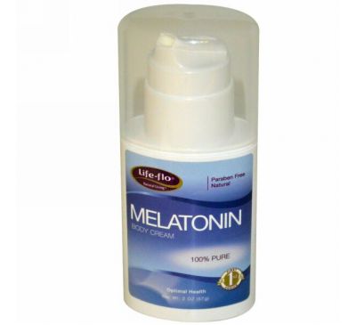 Life-flo, Крем для тела с мелатонином, 57 г