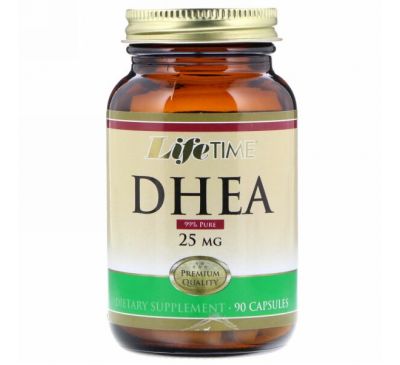 LifeTime Vitamins, DHEA, 25 mg, 90 Capsules
