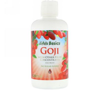 LifeTime Vitamins, Life's Basics Goji Juice Blend, 32 fl oz (946 ml)