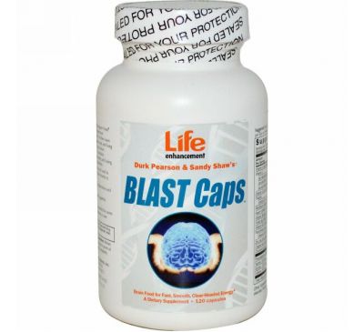 Life Enhancement, Blast Caps, 120 капсул