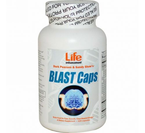 Life Enhancement, Blast Caps, 120 капсул