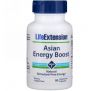 Life Extension, Asian Energy Boost, 90 растительных капсул