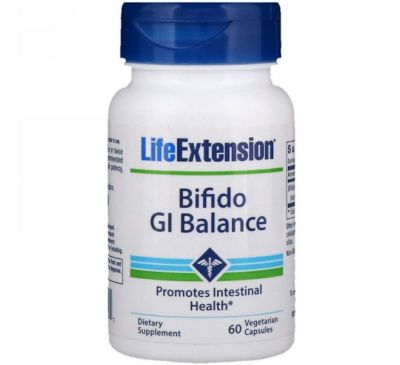 Life Extension, Bifido GI Balance, 60 Vegetarian Capsules