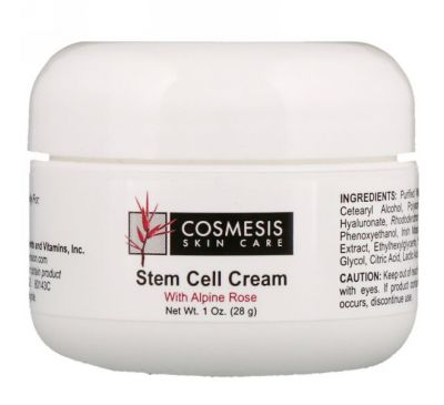 Life Extension, Cosmesis Skin Care, Stem Cell Cream, 1 oz (28 g)