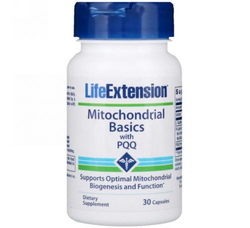 Life Extension, Митохондриальный комплекс с BioPQQ, 30 капсул