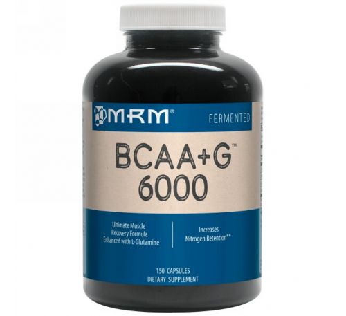MRM, BCAA+G 6000, 150 капсул