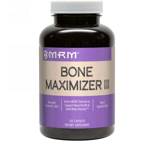 MRM, Bone Maximizer III, 150 капсул