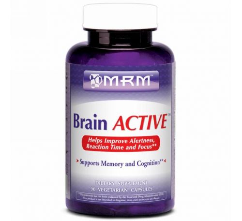 MRM, Brain Active, 90 веганских капсул