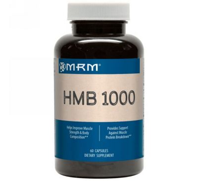 MRM, HMB 1000, 60 капсул