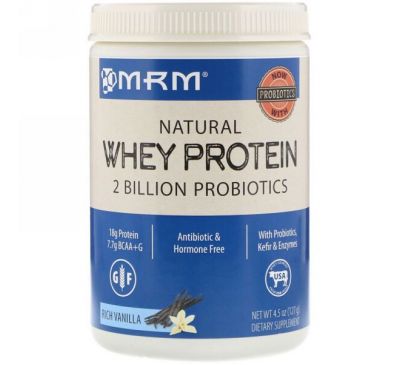 MRM, Whey Protein, Rich Vanilla, 4.5 oz (127 g)