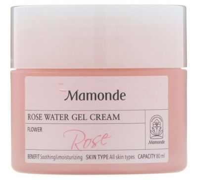Mamonde, Гелевый крем с розовой водой, 80 мл