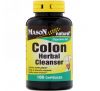 Mason Natural, Очищающее травяное средство для кишечника, 100 капсул