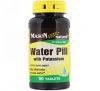 Mason Natural, Водяные таблетки с калием, 90 таблеток