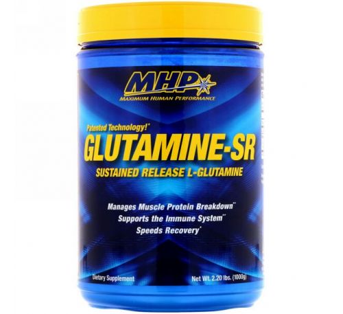 Maximum Human Performance, LLC, Glutamine-SR, 2,20 фунта (1000 г)