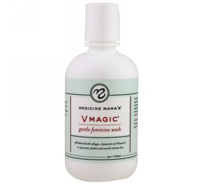 Medicine Mama's, VMagic, нежный гель для женской гигиены, 4 унции (118 мл)