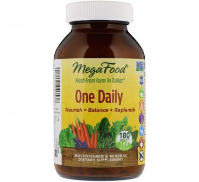 MegaFood, One Daily, 180 таблеток